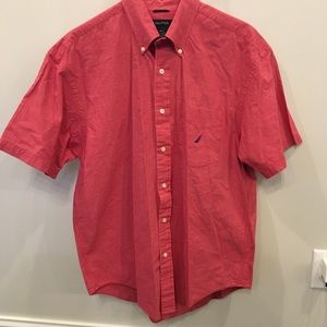 3/$25 Nautica Short Sleeve Button Down